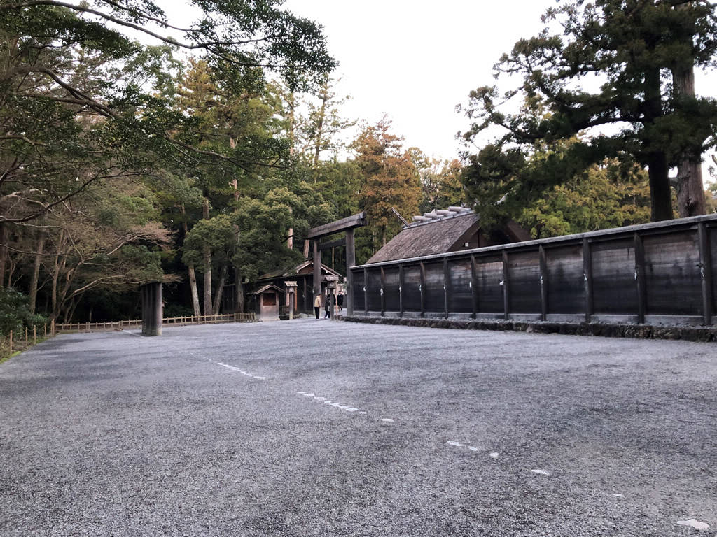 Ise Jingu, Mie, in late-March